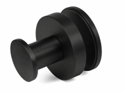Robe Hook - Matt Black